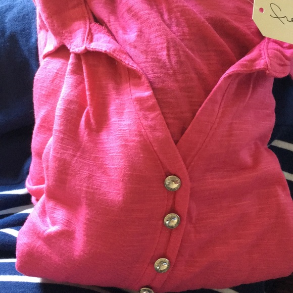 NWT French Laundry Lightweight Polo Top - Picture 4 of 5